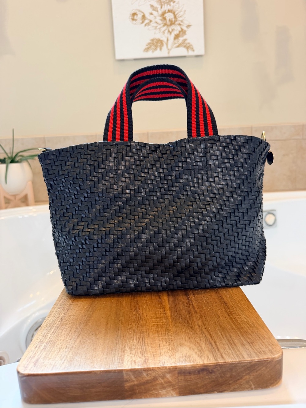 Clare V Petit Bateau - Black Zig Zag
$345